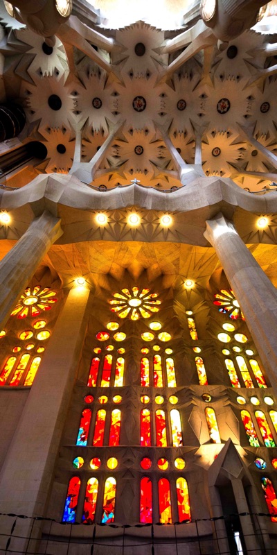 Inside Sagrada Familia