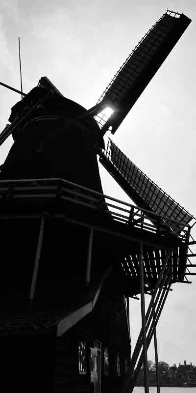Windmills at Zaanse Schans, Lisse, Netherlands